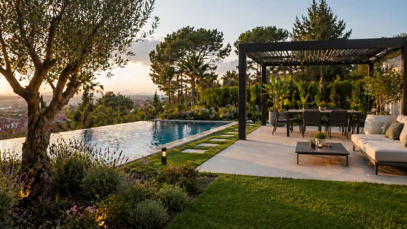 Jardín con Piscina en Godella