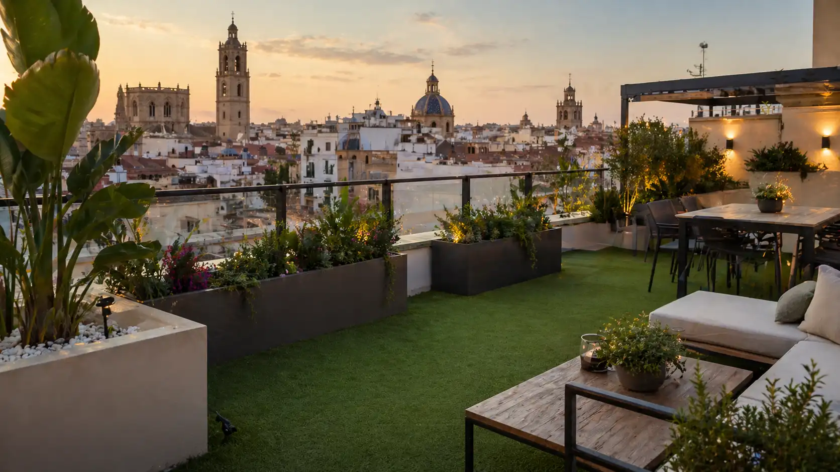 Terraza Urbana y Paisajismo